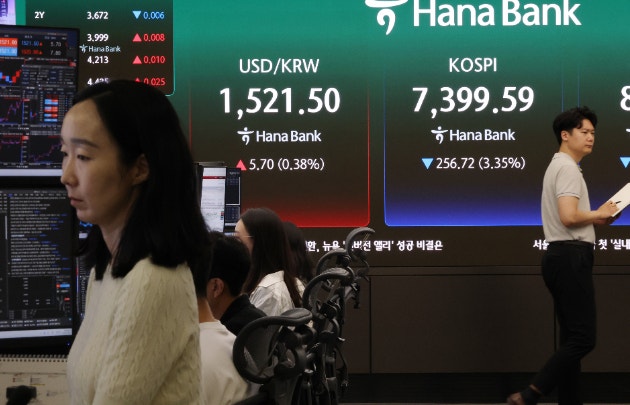 [속보]코스피·코스닥 '매도 사이드카' 발동