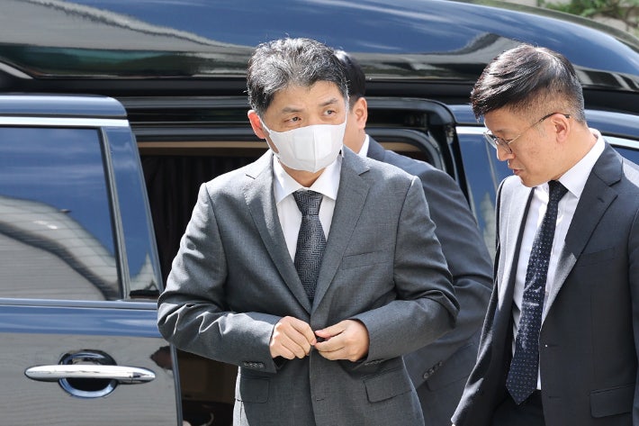 檢, 'SM주가조작' 카카오 <b>김범수</b> 2심서 <b>징역</b> 15년 <b>구형</b>