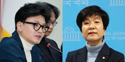 <b>한동훈</b> ‘민주당 탈당’ <b>김영주</b> 부의장과 회동 “국힘 입당 설득”