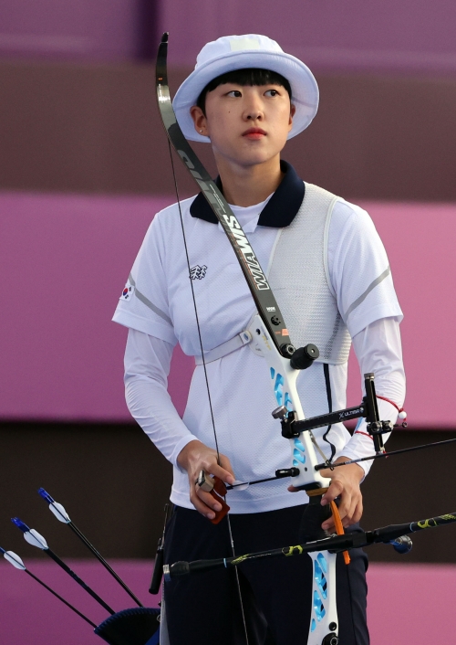 ‘도쿄 <b>양궁 3관왕</b>’ <b>안산</b>, 파리올림픽행 좌절
