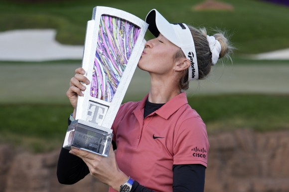 <b>코르다</b>, LPGA 4개 대회 연속 <b>우승</b>…최다 연승기록 경신할까