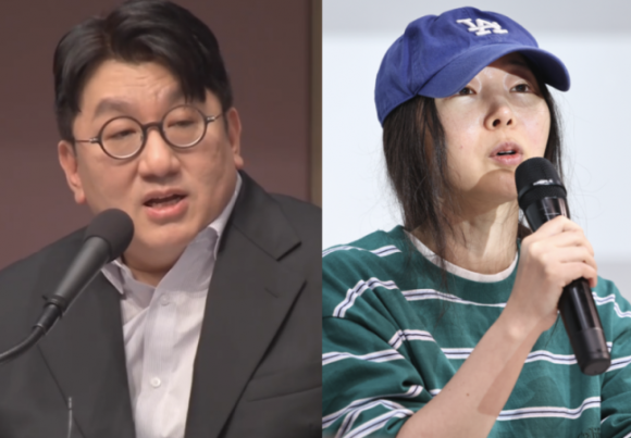 하이브, 어도어 이사회 장악…<b>민희진</b> 오늘 오후 2차 <b>기자회견</b>