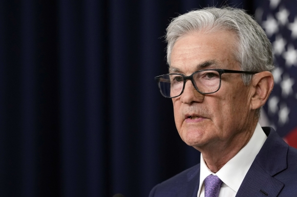 杰羅姆·鮑威爾（Jerome Powell）的美聯儲主席（FED）在第12期（當地時間）完成了美國聯邦公開市場委員會（FOMC）後舉行新聞發布會。2024.6.12華盛頓特區AP Yonhap新聞