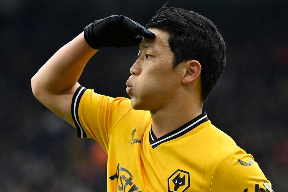 Hwang Hee-chan of Wolverhampton. AFP News