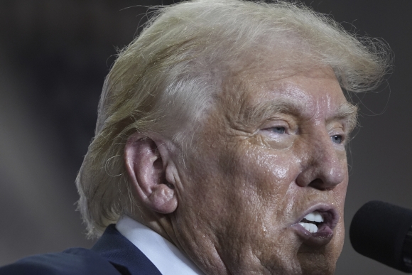 Former U.S. President Donald Trump July 24, 2024 AP Yonhap News