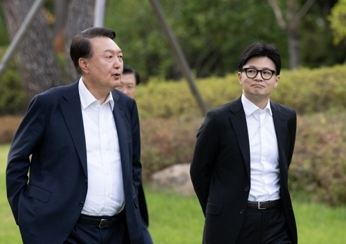 <b>한동훈</b> “<b>대통령</b>에 <b>반대</b>, 우리 모두 사는 길…이게 민주당과 차이”