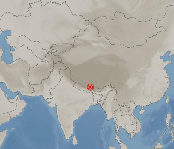 中 <b>티베트</b>자치구 규모 6.8 <b>지진</b>…네팔 국경 인근