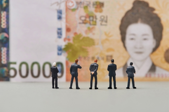 돈 자료 이미지. 아이클릭아트