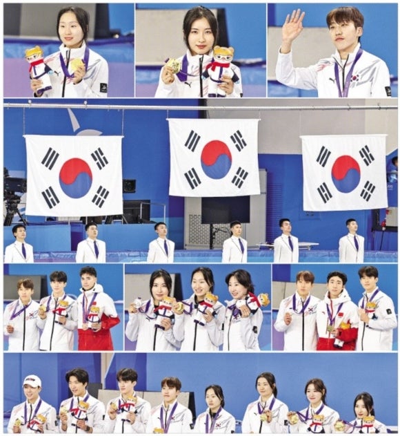 中 견제 뚫고 金 6개 휩쓴 韓<b>쇼트트랙</b>… <b>최민정</b>, 여자 첫 <b>3관왕</b>
