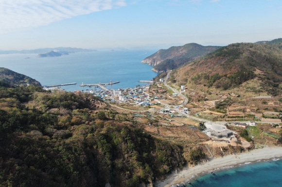 가덕도신공항이 들어서는 부산 강서구 대항항 일원.부산시 제공