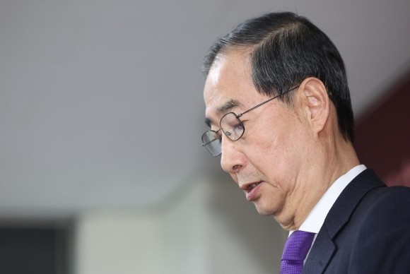 <b>한덕수</b>, 단일화 관련 “누가 잘못했든 국민께 <b>송구</b>”