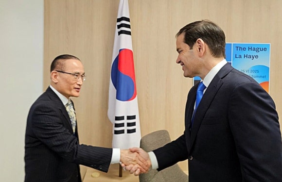 <b>위성락</b> 안보실장, 美국무장관 면담…“조속한 <b>한미정상회담</b> 공감”