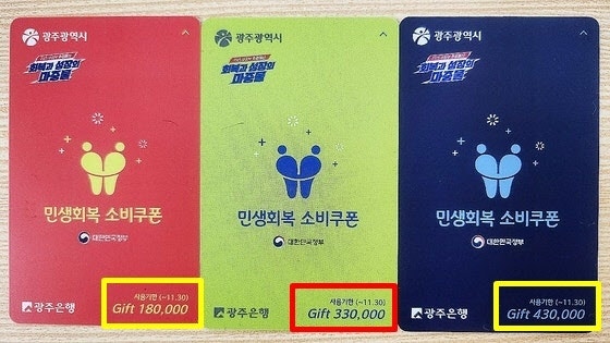 광주시, ‘<b>소비쿠폰</b> 카드 색상 논란’ 공식 사과