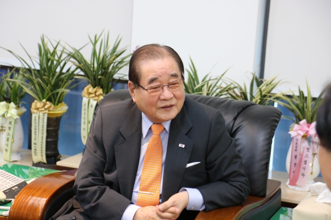 이종찬 광복회장. 광복회 제공