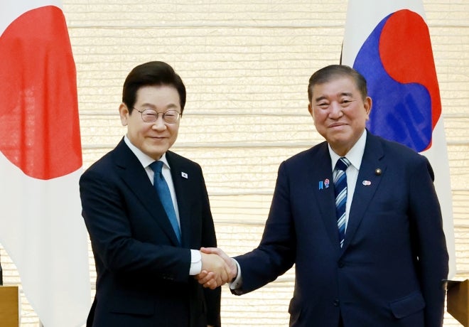 이 대통령 “<b>한일</b>·한미일 <b>협력</b>과 전략적 소통 <b>강화</b>…북핵 문제 해결”