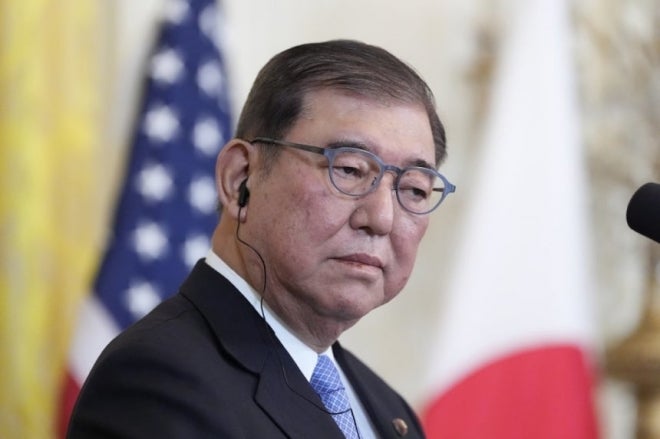 [속보] NHK “<b>이시바</b> 일본 <b>총리</b>, <b>사임</b> 의사 굳혀”