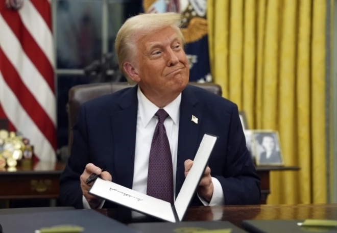 ドナルドトランプアメリカ大統領資料写真