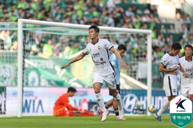K리그1 압도적 1위 <b>전북</b>에 제대로 고춧가루 뿌린 <b>김천</b>
