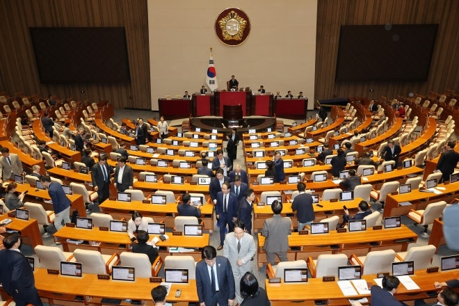 ‘<b>검찰청 폐지</b>’ 정부조직법 본회의 상정…여야 필리버스터 돌입