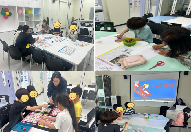 양주 서부권 거점 돌봄센터 아동교육 사진(서정대 제공)