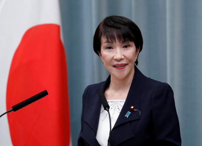 ダカー理サナに日本自民党総裁. ロイター連合ニュース