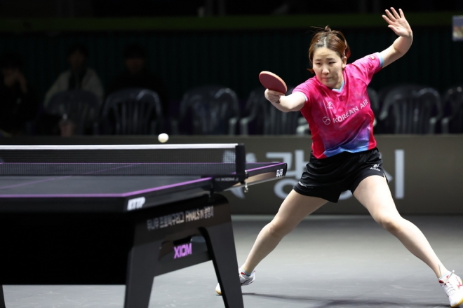 <b>파리올림픽</b> 동메달리스트 이은혜, 양하은 누르고 초대 프로 탁구 왕중왕...