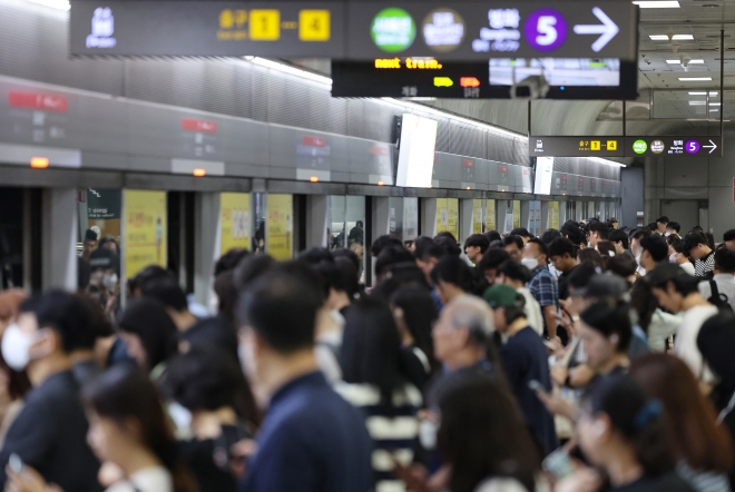 서울 지하철 9호선.연합뉴스