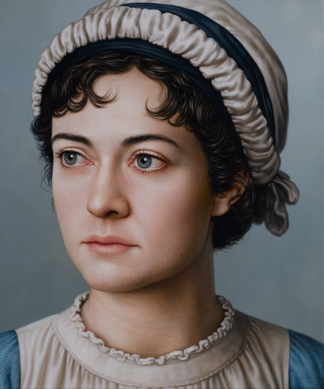 정중원 작가가 그린 제인 오스틴의 초상.민음사 제공