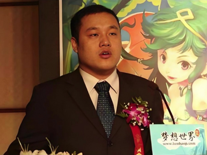 중국 게임회사 두오이 네트워크의 쉬보 대표. 바이두 캡처