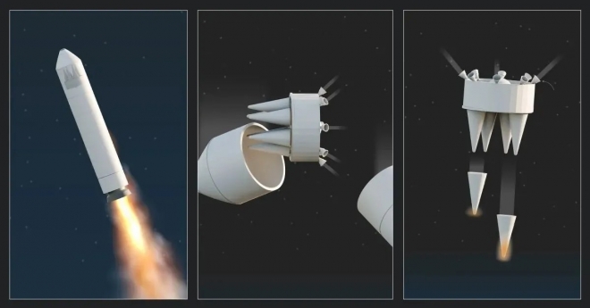 러시아의 극초음속 중거리 미사일‘오레시니크’(Oreshnik) 그래픽 이미지.로이터 자료사진