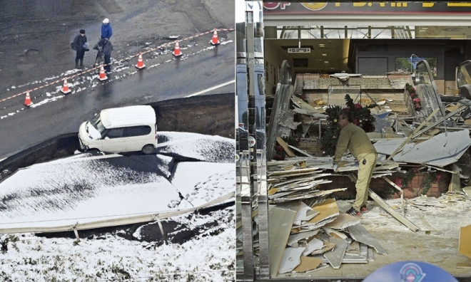 ���� 9�� �Ϻ� ȥ�� ���Ϻ� �ƿ����� ��ȣ������ �� �� �밡 �ر��� ���ο� ���·Ӱ� �ɷ� �ִ�(���� ����). ��ġ���쿡���� �� ������ ���������� �� ������ ���ظ� ġ��� �ִ�. ���� �� �ƿ����� �չٴٿ��� �߻�