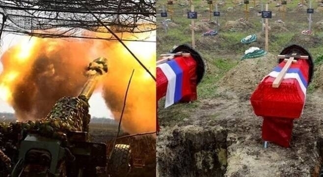 개전 이후 러시아군 사상자 수가 올해에만 약 40만명에 달하는 것으로 알려졌다.자료사진