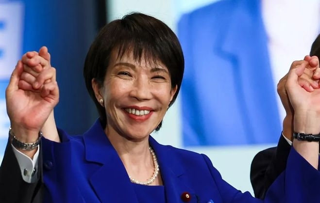 다카이치 사나에 일본 총리 자료사진