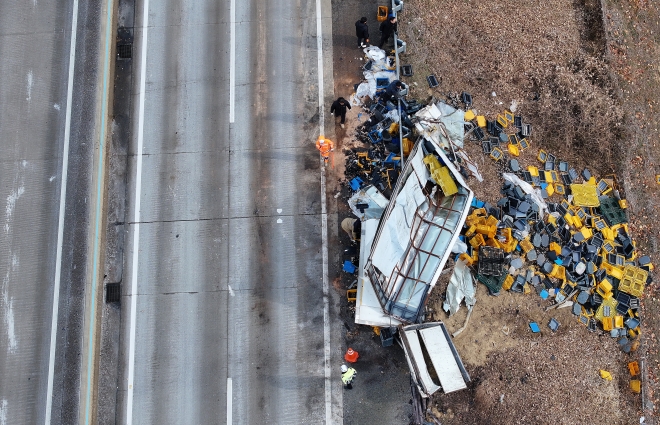 서산영덕고속도로 다중 추돌 사고, 사망자 5명으로 증가…블랙아이스 추정