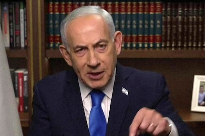 TOPSHOT-ISRAEL-US-IRAN-CONFLICT - 베냐민 네타냐후 이스라엘 총리.AFP 연합뉴스