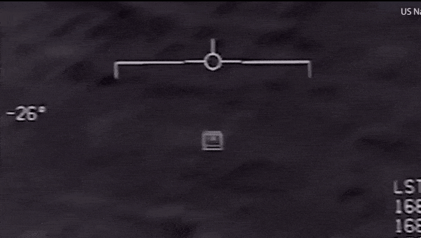 2015년 미국 플로리다주 잭슨빌 해안에서 미국 해군 조종사가 촬영한 미확인비행물체(UFO)의 모습 영상