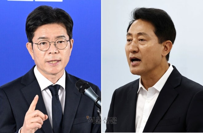 [속보] 정원오 48.9%·오세훈 48.3%…<b>서울시장</b> 초박빙