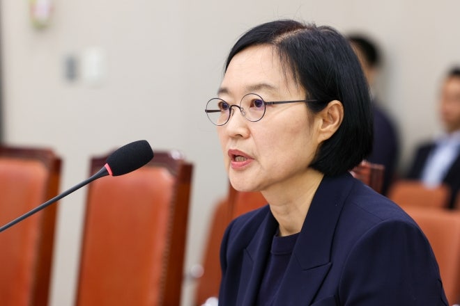 한성숙 중기부 장관, 차기 국무<b>총리</b> 후보자 지명