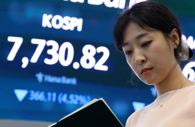 30만전자·200만닉스 위태…코스피 ‘5조 매도 폭탄’ 떨어졌다