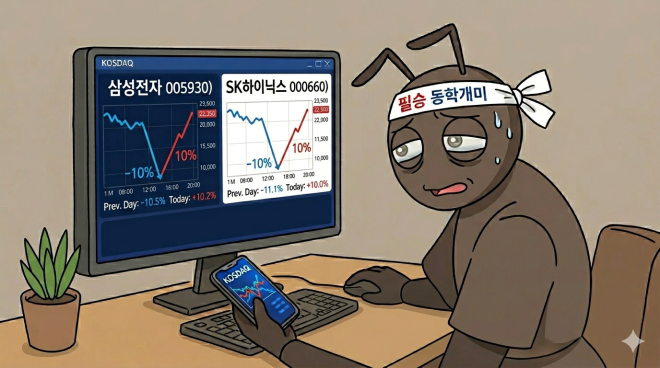 “폭락하더니 다시 올라, 지쳤다” 삼전 ‘매도 버튼’ 누른 개미들 [내가샀다]