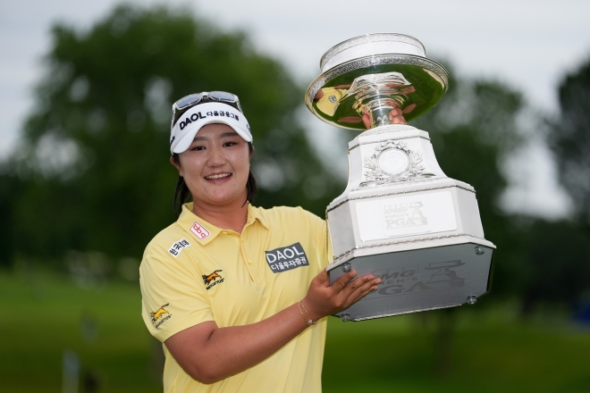 LPGA 신인왕 출신 <b>유해란</b>, 이젠 메이저퀸 …KPMG 여자 PGA 챔피언십 제패