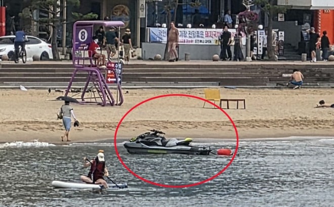 “커피 마시러”…광안리 해수욕장에 수상오토바이 파킹한 40대 남성의 최후