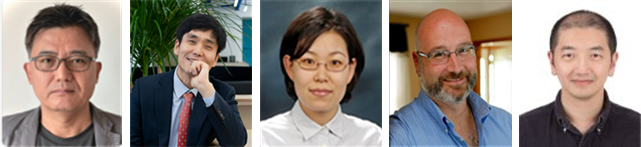 ▲사진 왼쪽부터 한국과학기술원(KAIST) 문술미래전략대학원 김정남 교수,한국과학기술원(KAIST) 박성필 교수,전북대학교 오효정 교수,미국 텍사스대학교 오스틴캠퍼스 데이비드 랭크스(R.David Lank