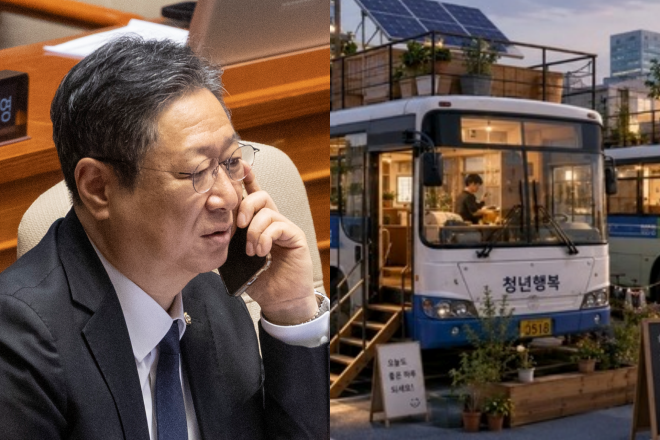 “한남더휠 2000만원” ‘<b>폐버스</b> 청년<b>주택</b>’ 분노에…<b>황희</b> “청년들에게...