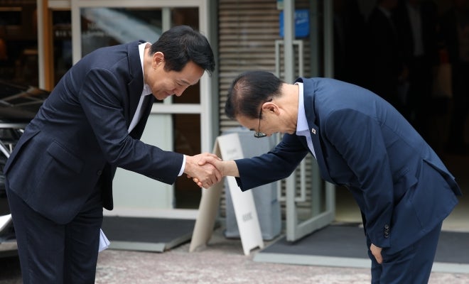 김윤덕 “<b>용산</b> <b>합의 불발</b>, 또 만날 것…탄천 부지 검토”