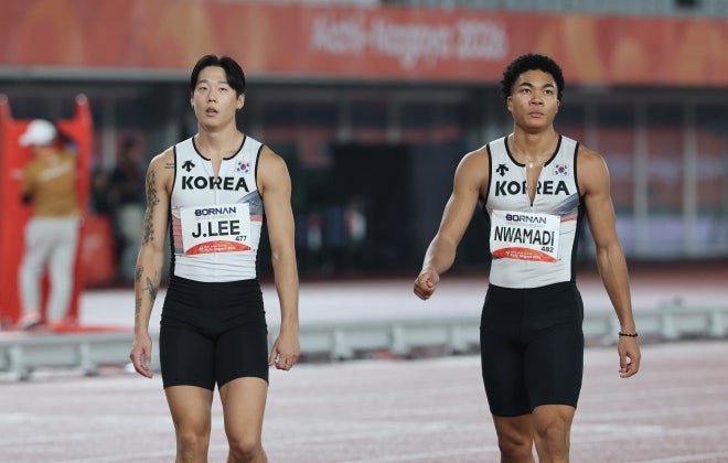 日 또 왜 이러나? 한국 실격시켰다가 취소…<b>육상 400m 계주</b> 극적인 결선...