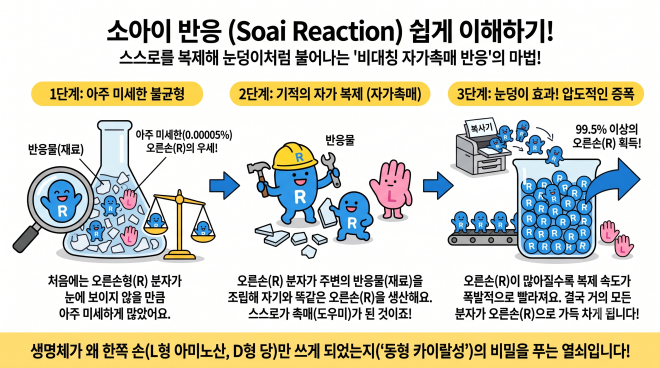 소아이 켄조 교수가 개발한 ‘소아이 반응’  제미나이 생성 이미지