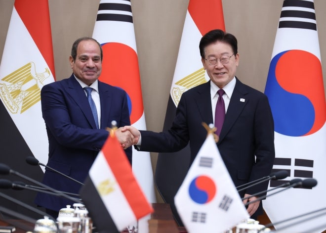 李대통령 “한·이집트, 전략적 동반자 관계로 격상…<b>CEPA</b> 협상 개시”