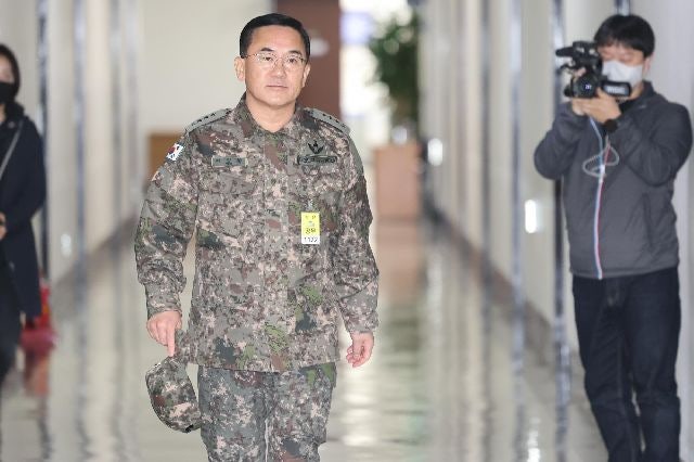 검찰, 윤석열과 <b>공모</b> <b>내란</b> 혐의 <b>여인형</b> 전 방첩사령관 ‘구속’