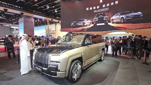 중국 BYD 고급브랜드 양왕의 럭셔리 SUV‘U8L.한국자동차기자협회 제공